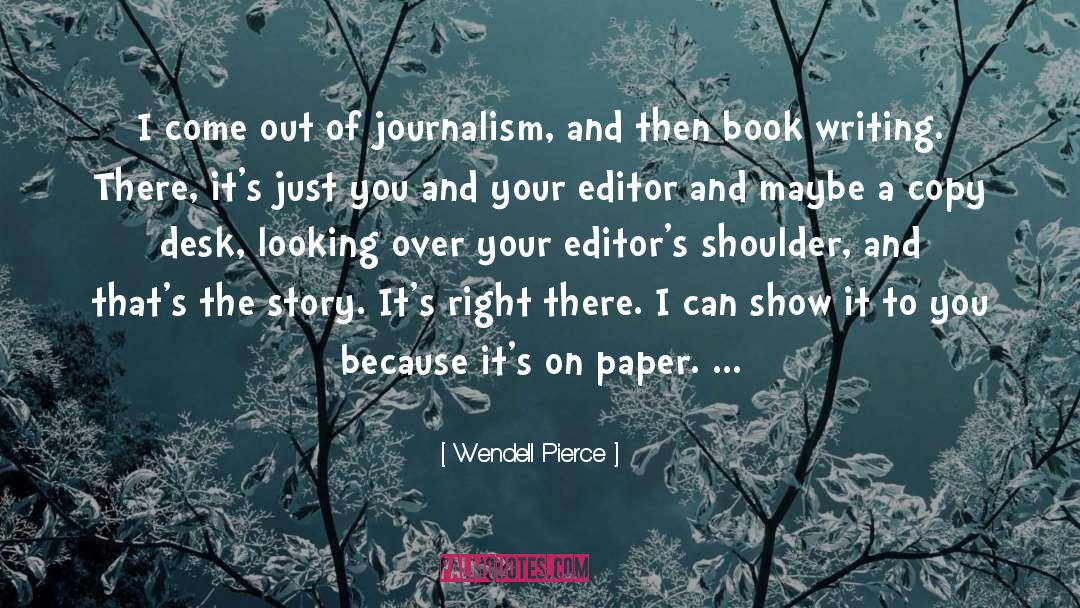 Come Out Of Your Comfort Zone quotes by Wendell Pierce