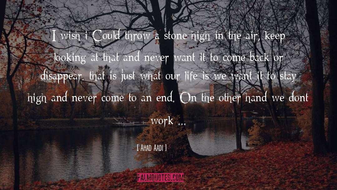 Come To An End quotes by Ahad Aadi