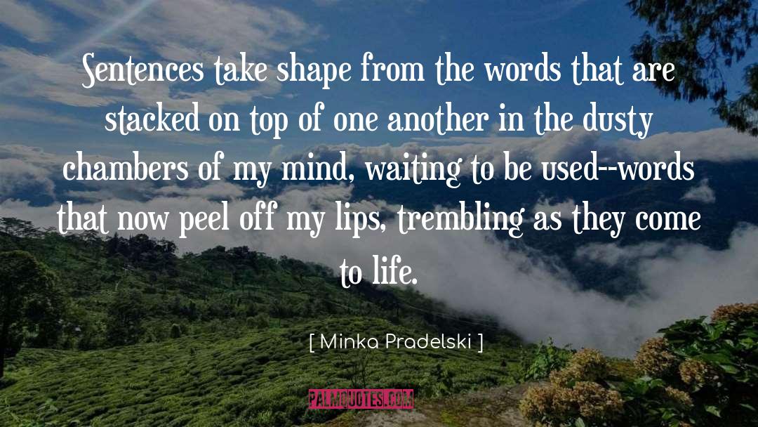 Come To Life quotes by Minka Pradelski