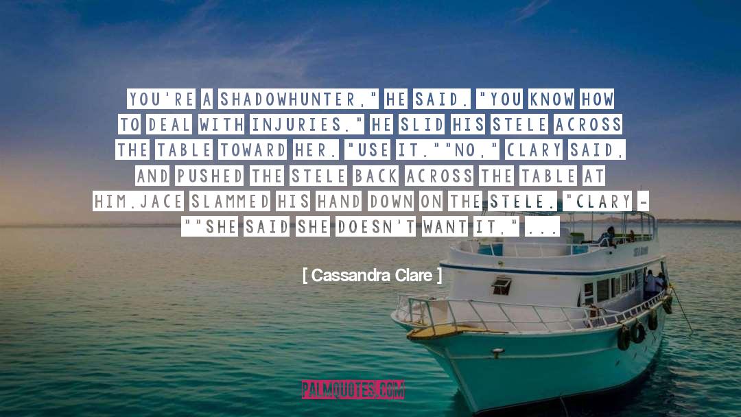 Comeback quotes by Cassandra Clare