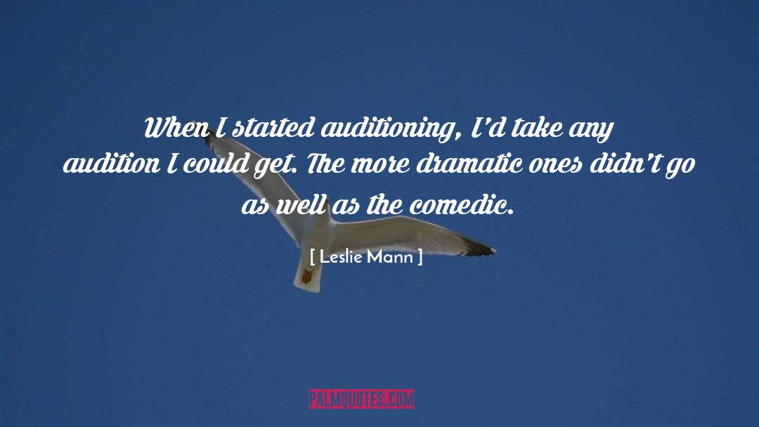 Comedic quotes by Leslie Mann