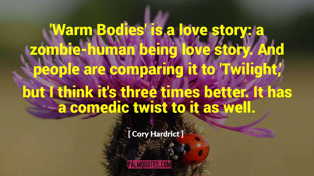 Comedic quotes by Cory Hardrict