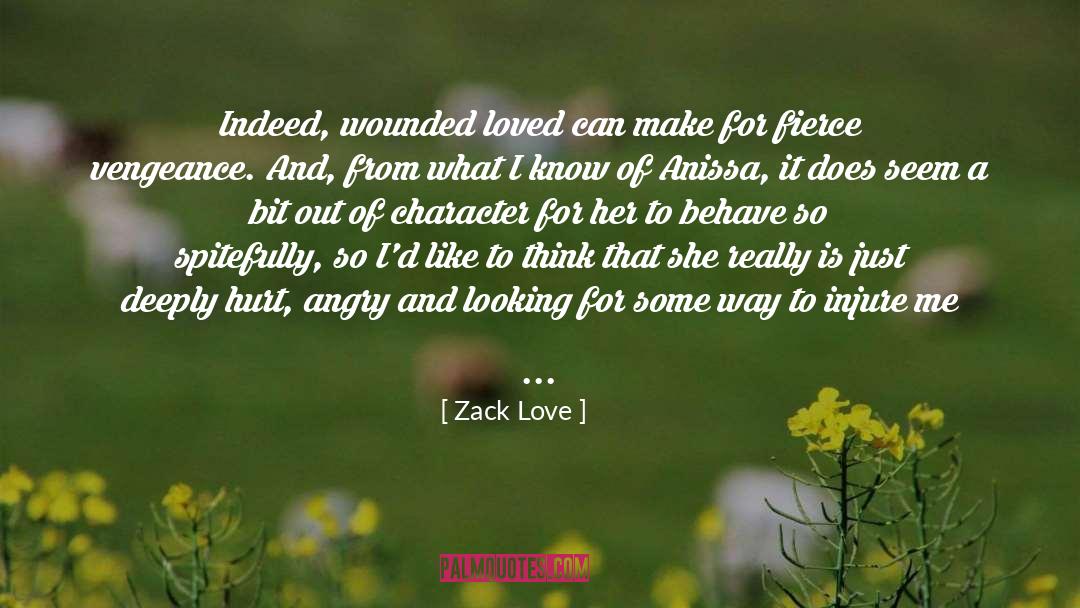 Comedic Romance quotes by Zack Love