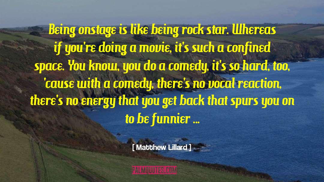 Comedy Fort quotes by Matthew Lillard