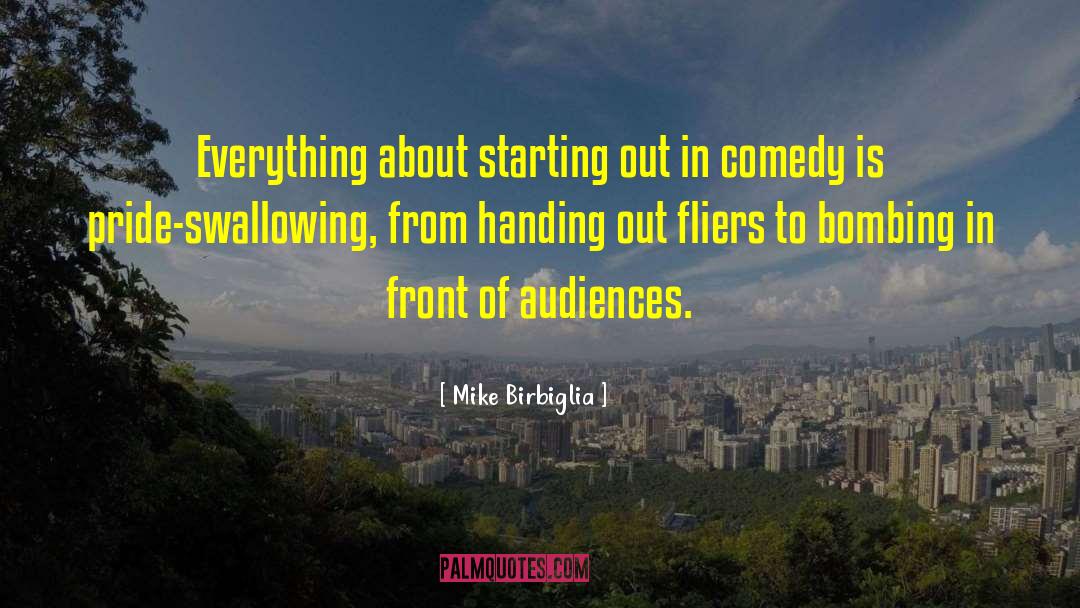 Comedy Is quotes by Mike Birbiglia