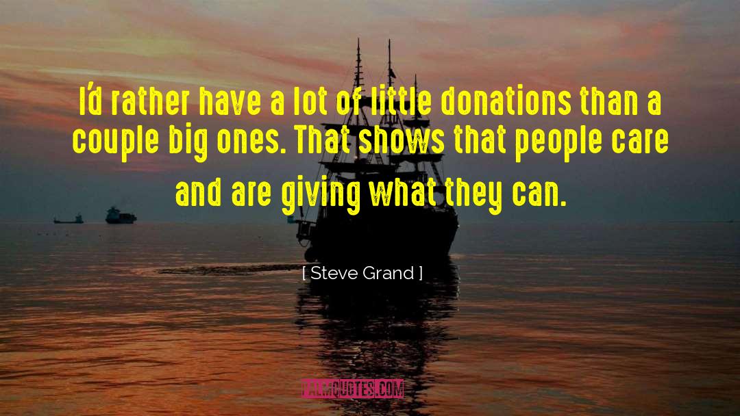 Comedy Shows quotes by Steve Grand