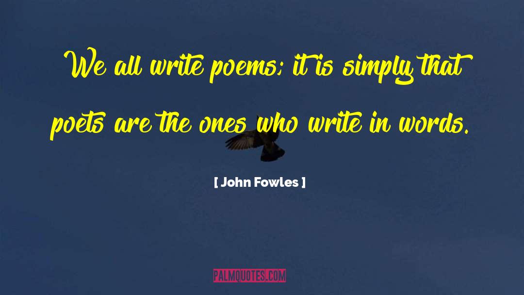 Comedy Writing quotes by John Fowles