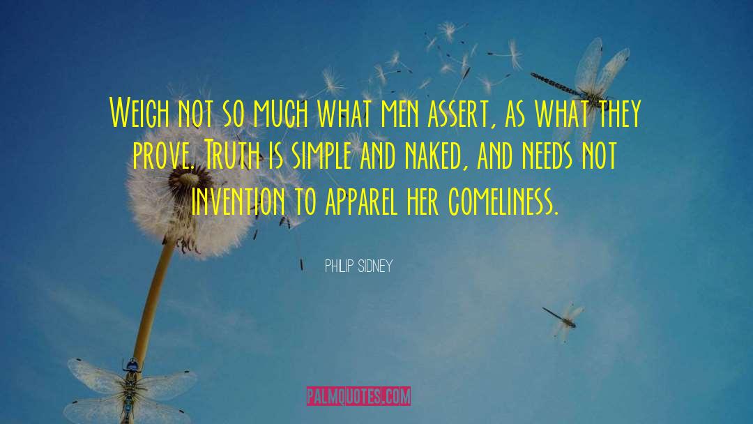 Comeliness quotes by Philip Sidney