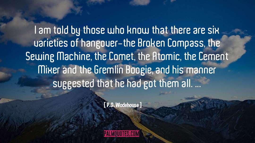 Comets quotes by P.G. Wodehouse