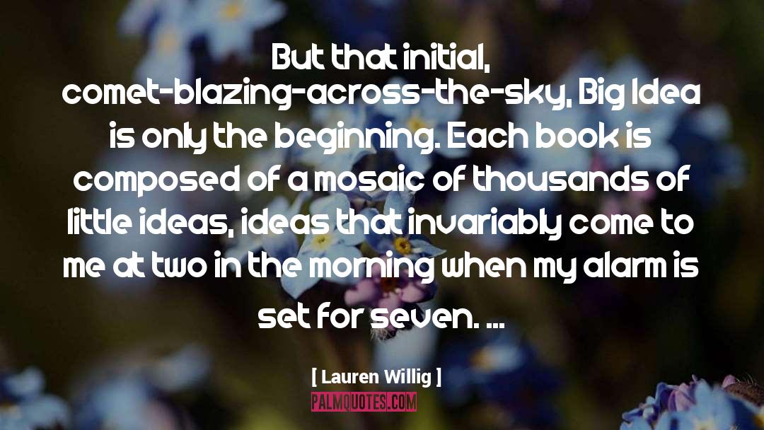 Comets quotes by Lauren Willig