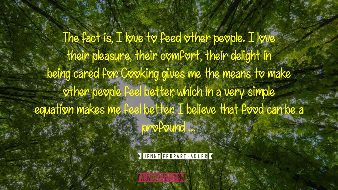 Comfort Food quotes by Jenni Ferrari-Adler