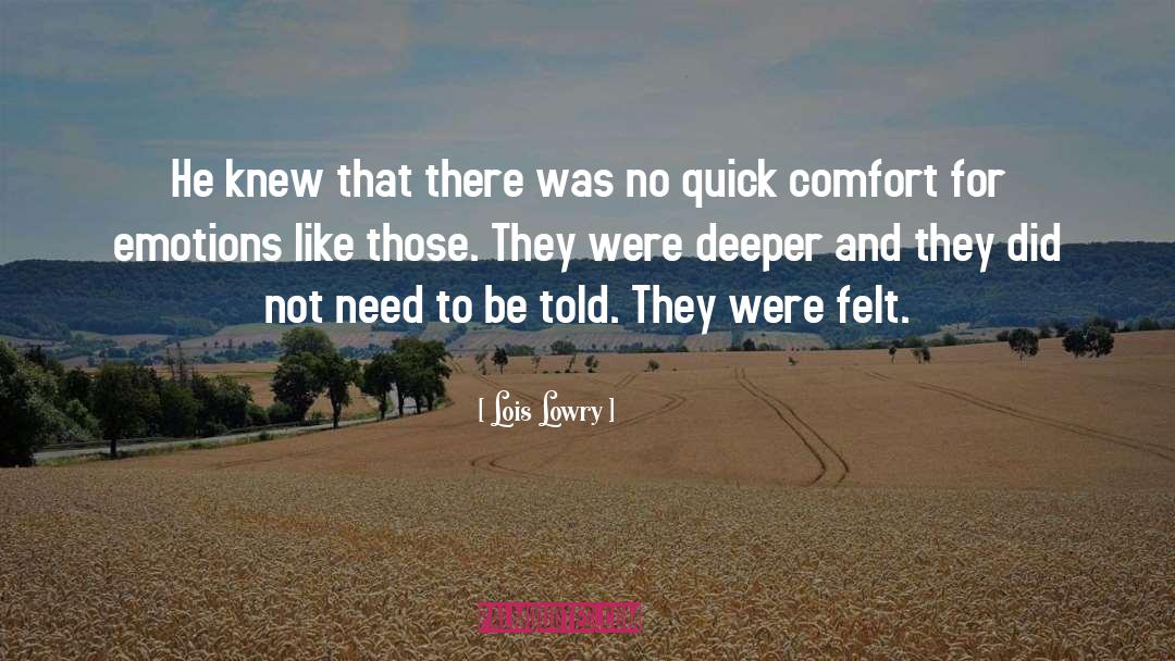 Comfort Others quotes by Lois Lowry