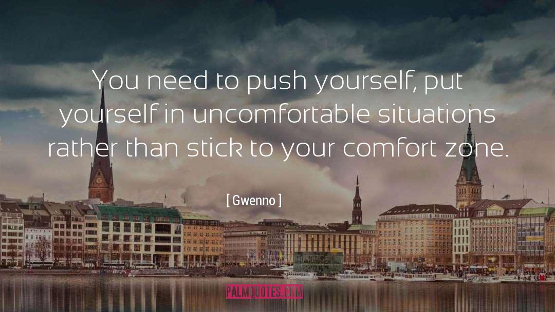 Comfort Others quotes by Gwenno