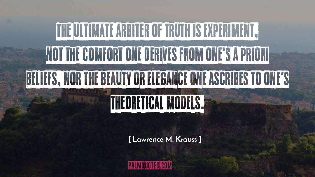 Comfort quotes by Lawrence M. Krauss