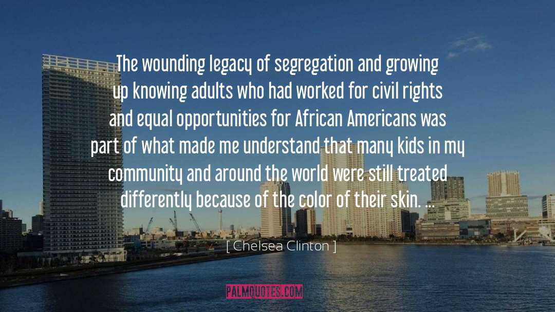 Comfortable In Own Skin quotes by Chelsea Clinton