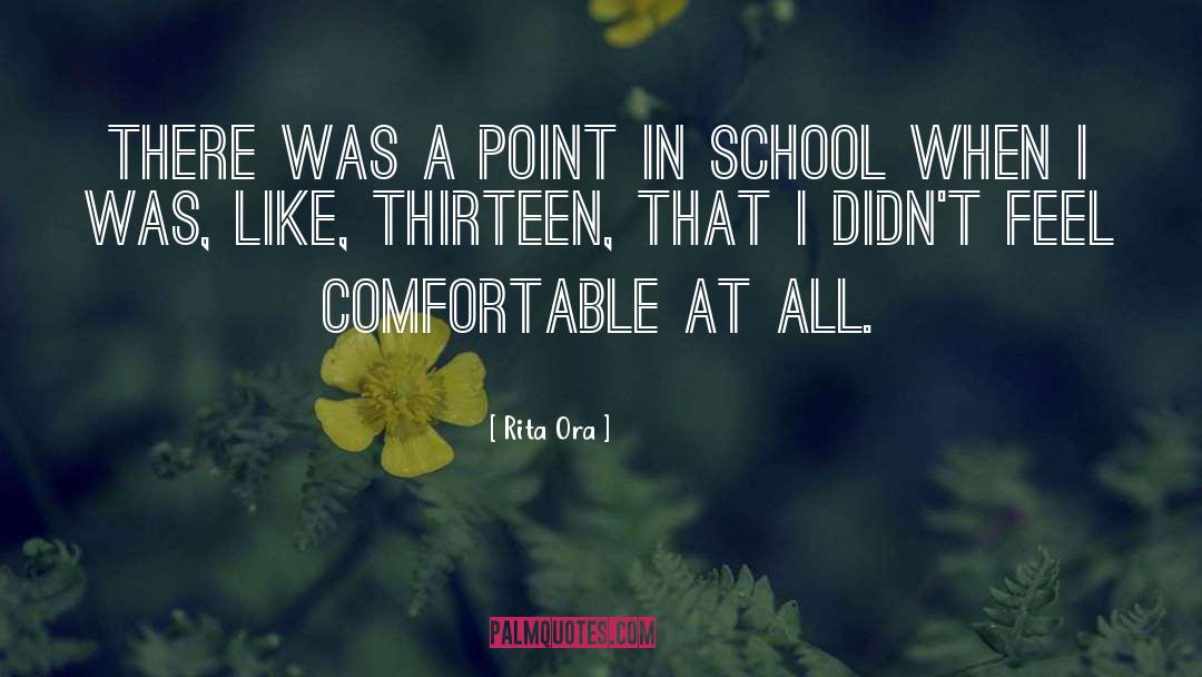 Comfortable quotes by Rita Ora
