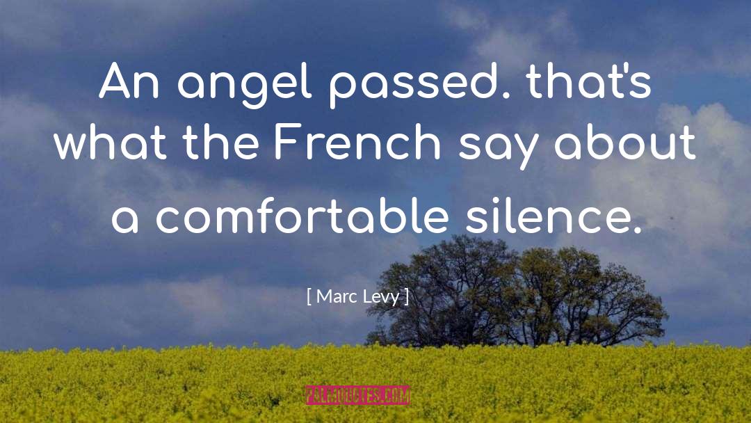 Comfortable Silence quotes by Marc Levy