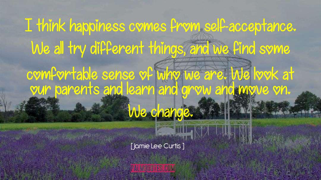 Comfortable Silence quotes by Jamie Lee Curtis