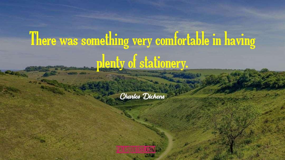 Comfortable With Crossword quotes by Charles Dickens