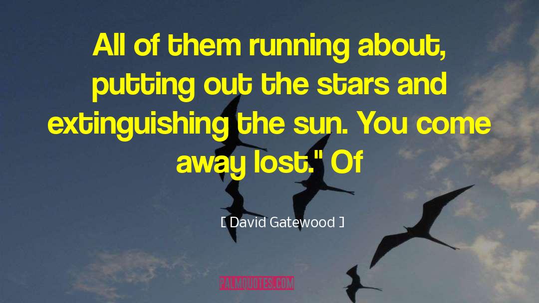 Comfortably Lost quotes by David Gatewood