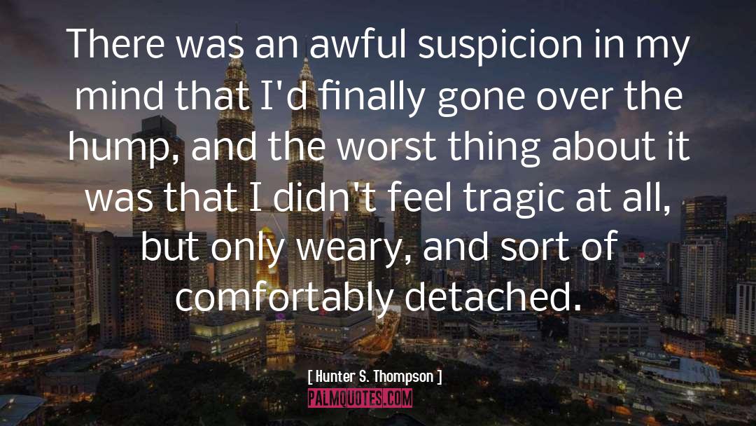Comfortably Numb quotes by Hunter S. Thompson