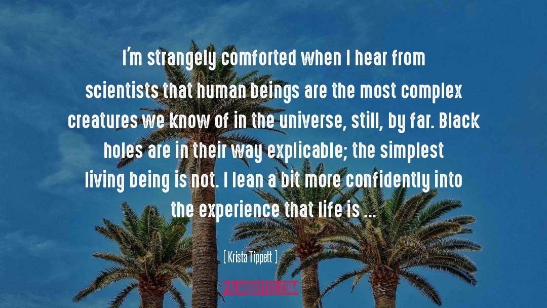 Comforted quotes by Krista Tippett