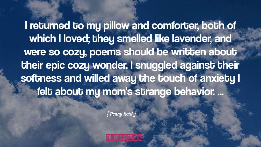 Comforter quotes by Penny Reid