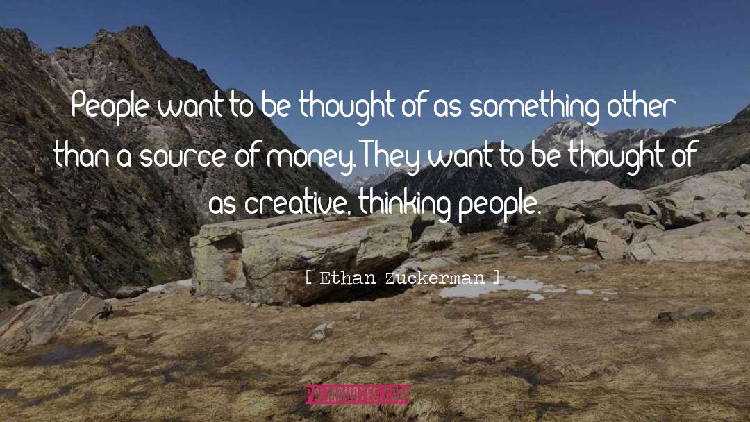 Comforting Thought quotes by Ethan Zuckerman