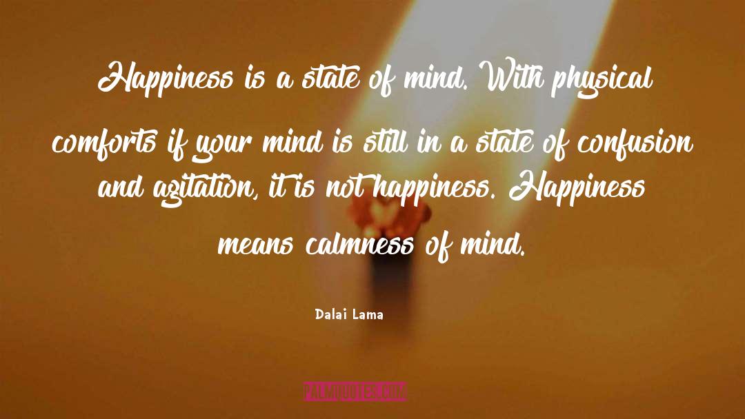 Comforts quotes by Dalai Lama