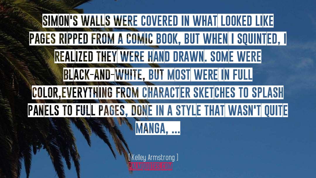 Comic Book quotes by Kelley Armstrong