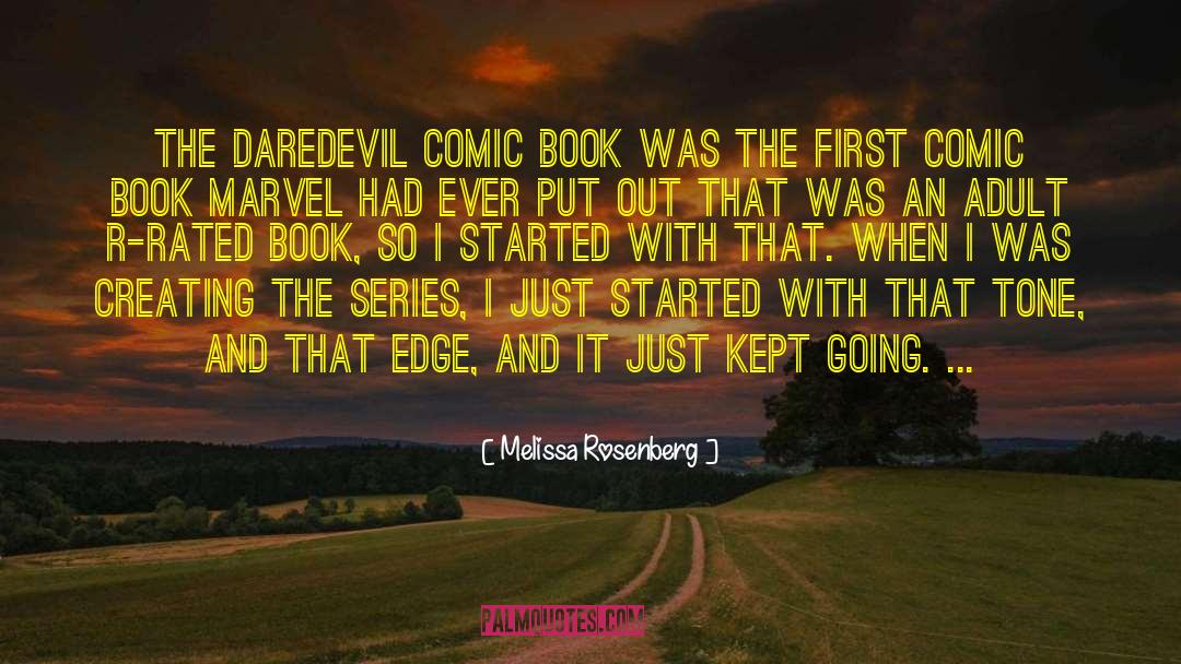 Comic Book quotes by Melissa Rosenberg