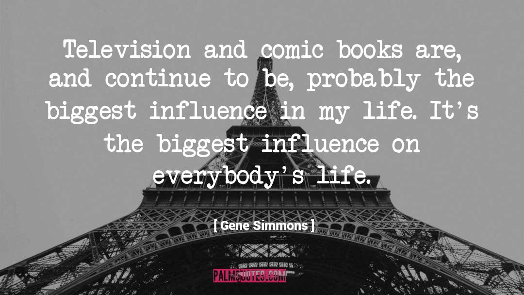 Comic Books quotes by Gene Simmons