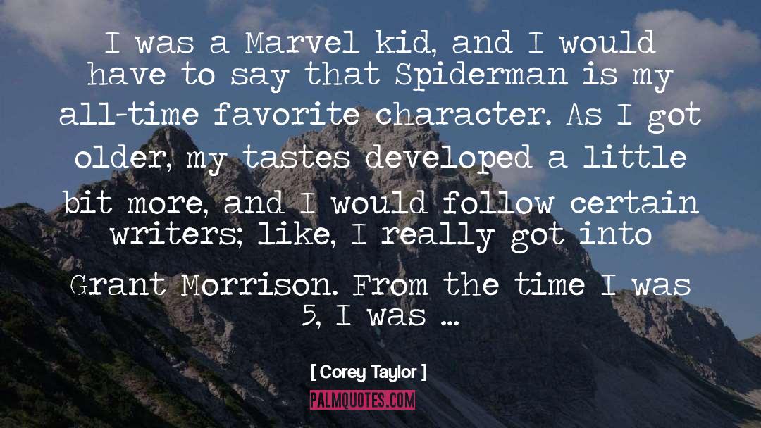 Comic Books quotes by Corey Taylor