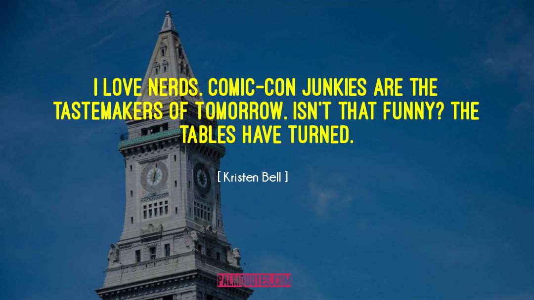 Comic Con quotes by Kristen Bell
