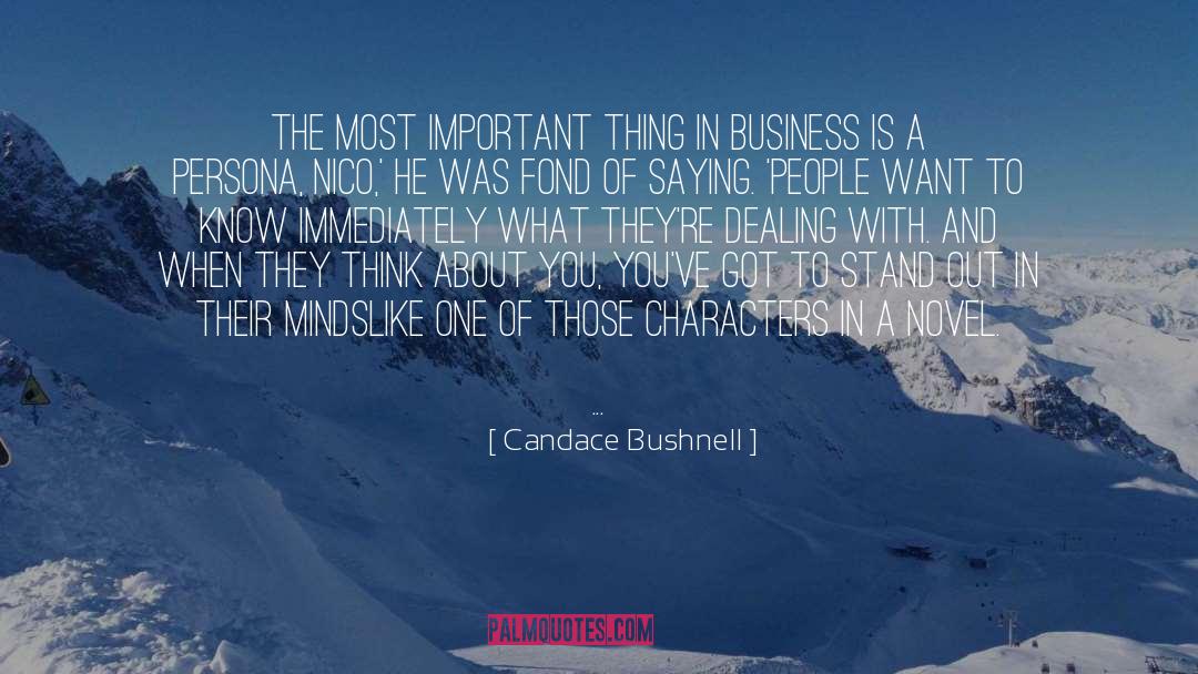 Comic Novel quotes by Candace Bushnell