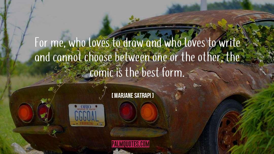 Comic quotes by Marjane Satrapi