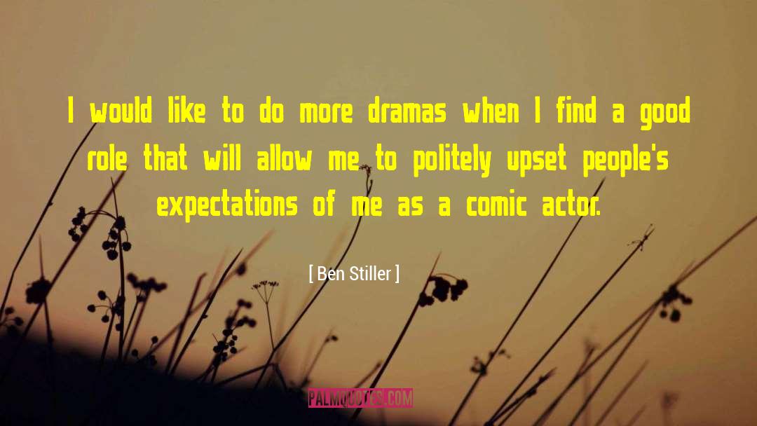 Comic Strips quotes by Ben Stiller