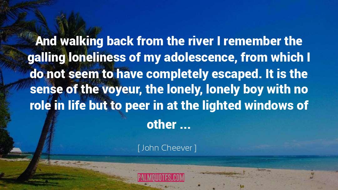 Comical quotes by John Cheever