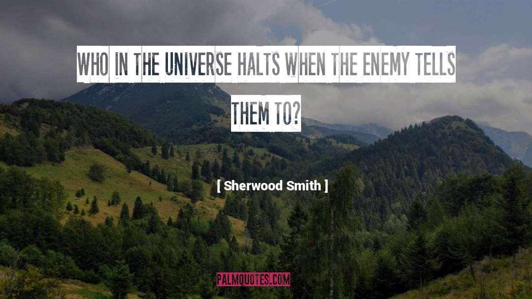Comical quotes by Sherwood Smith