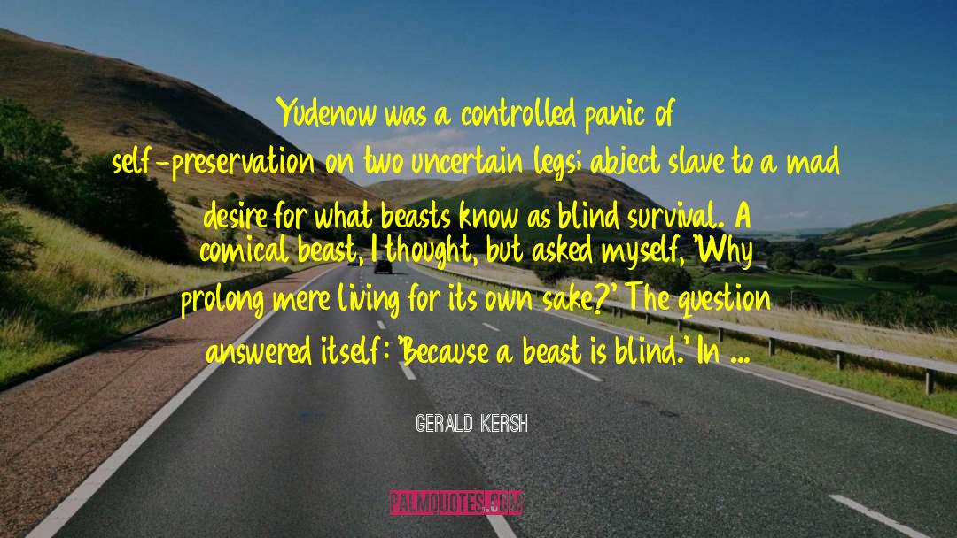 Comical quotes by Gerald Kersh