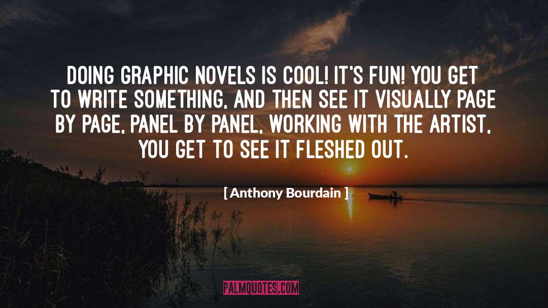 Comics And Graphic Novels quotes by Anthony Bourdain