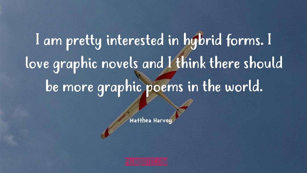 Comics And Graphic Novels quotes by Matthea Harvey