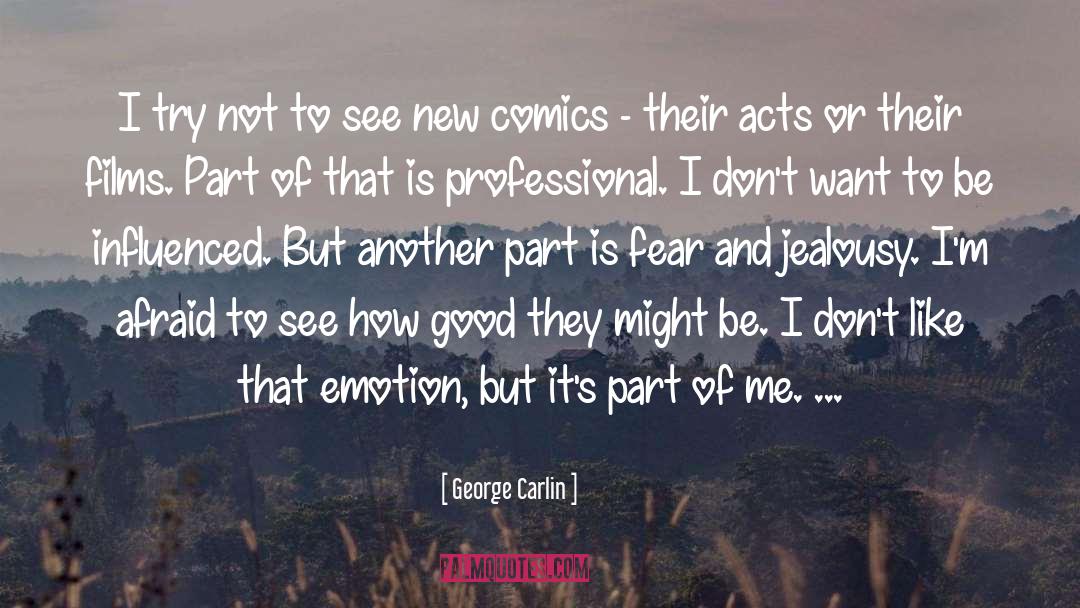 Comics quotes by George Carlin