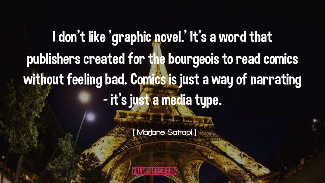 Comics quotes by Marjane Satrapi