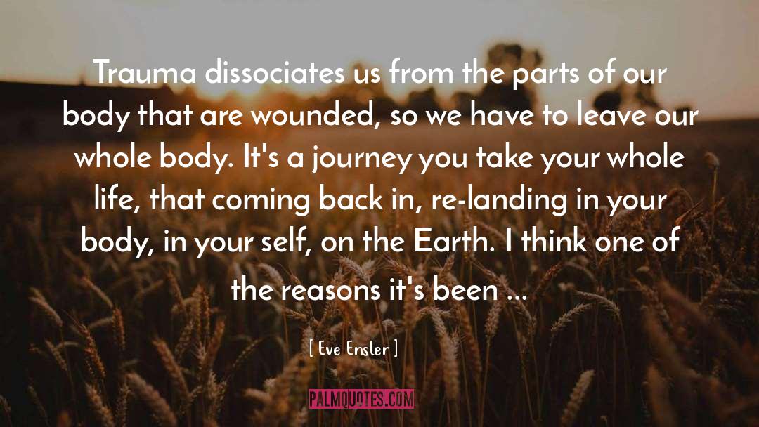 Coming Back quotes by Eve Ensler