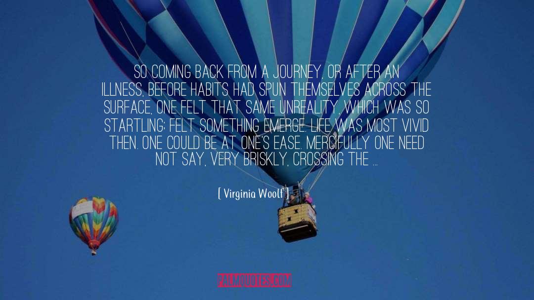 Coming Back quotes by Virginia Woolf