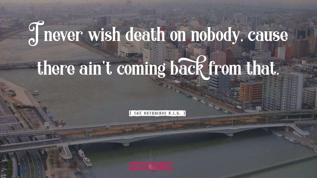 Coming Back quotes by The Notorious B.I.G.