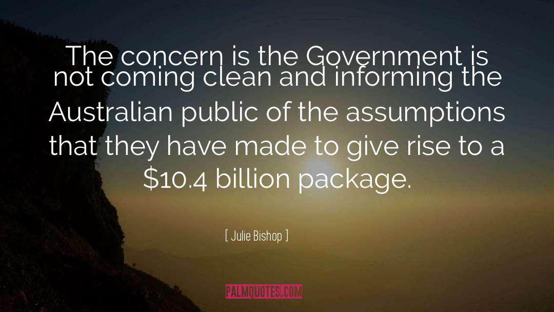 Coming Clean quotes by Julie Bishop