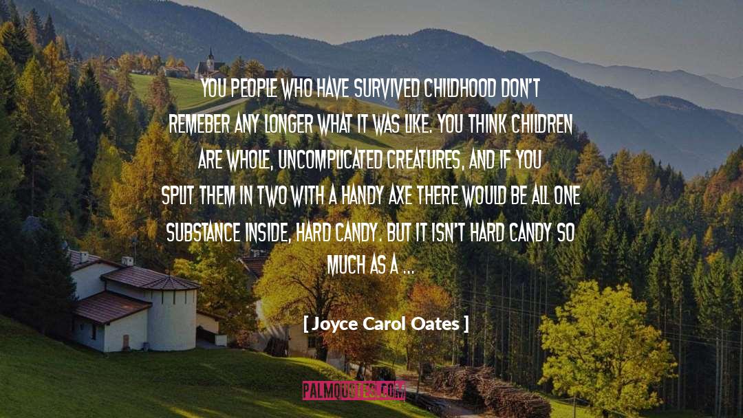 Coming Of Age Metaphore quotes by Joyce Carol Oates