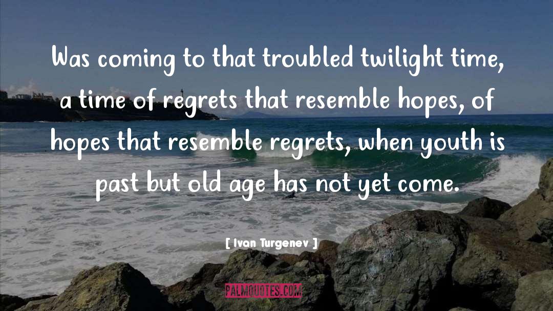 Coming Of Age Novel quotes by Ivan Turgenev